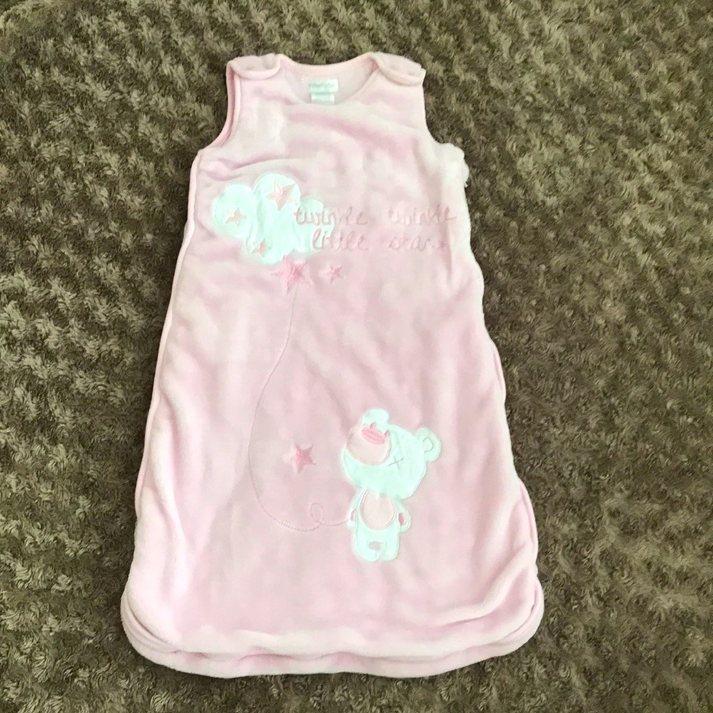 Like-new Pitter Patter warm baby sleep sack (6-12m)
